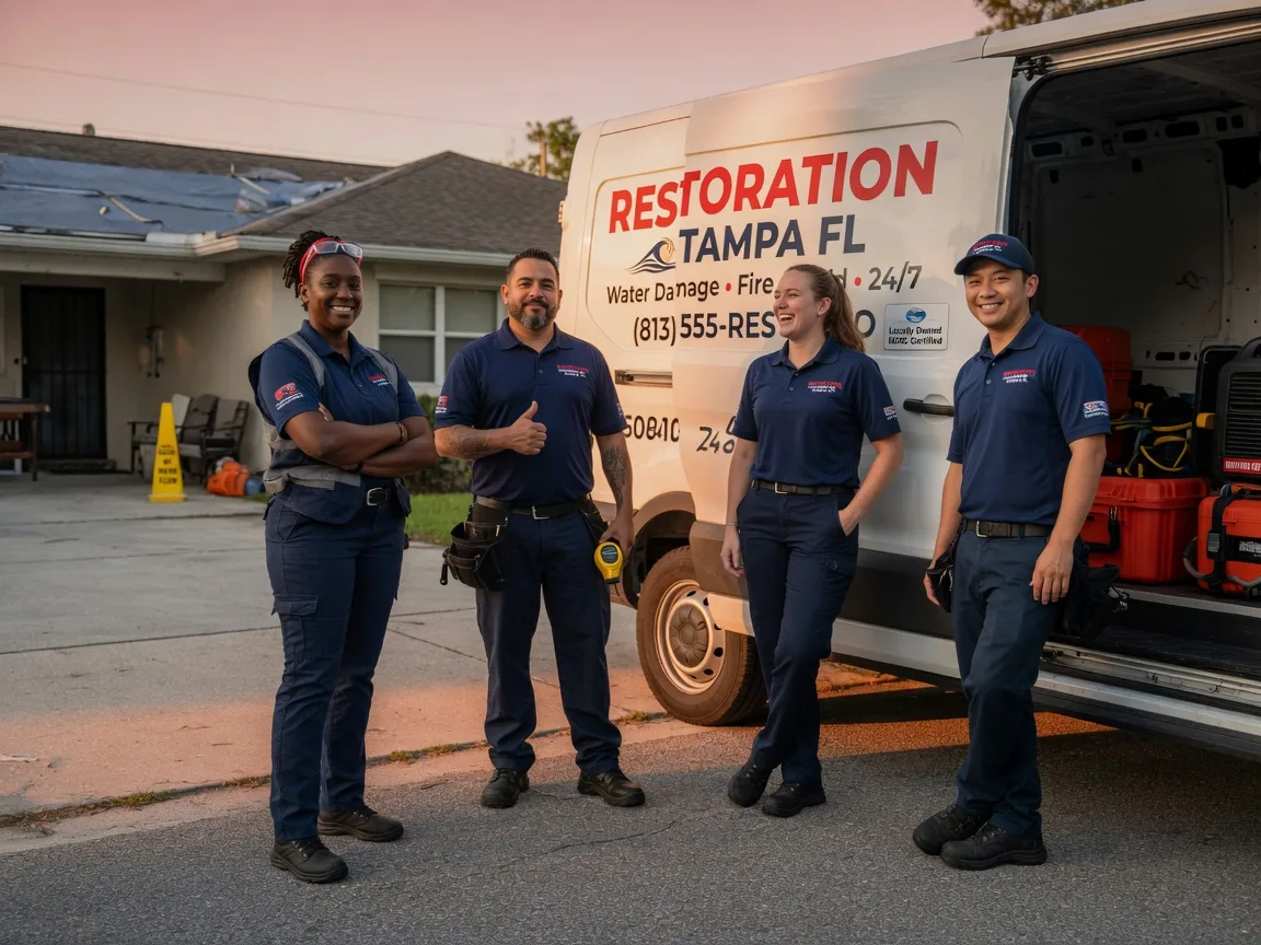 Water Damage Restoration company in East China, MI
