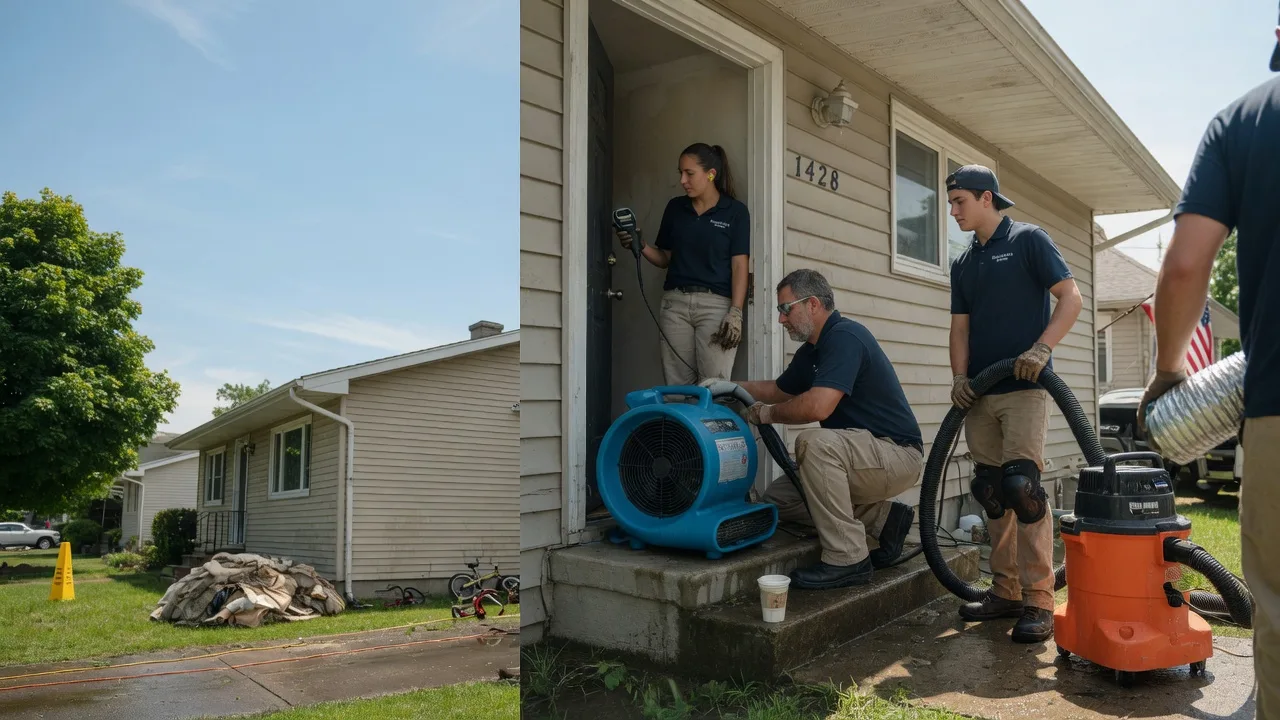 Water Damage Restoration in East China, MI near me
